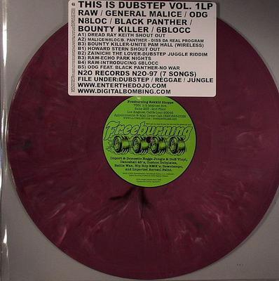 12inch Record VARIOUS - This Is Dubstep Vol. 1 N2O97 Nitrous Oxide R 2007 US Dance & Electronica Used