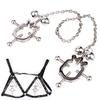 Pineapple Breast Clips Clitoris Stimulator Flirt Adults Products Steel Nipple Clamp Sex Toys with Chain for Men Women Bondage