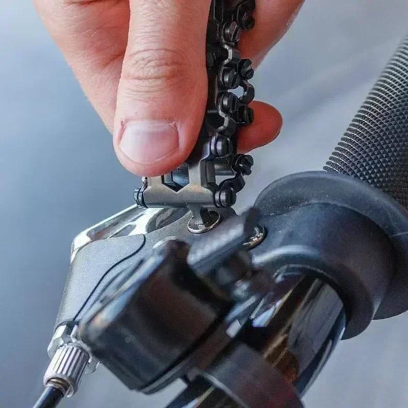 Bracelet 29 in 1 Multi Tool Bracelets Stainless Steel Men Outdoor Survival Bracelet Hand Tools Kit Watch Strap Accessories