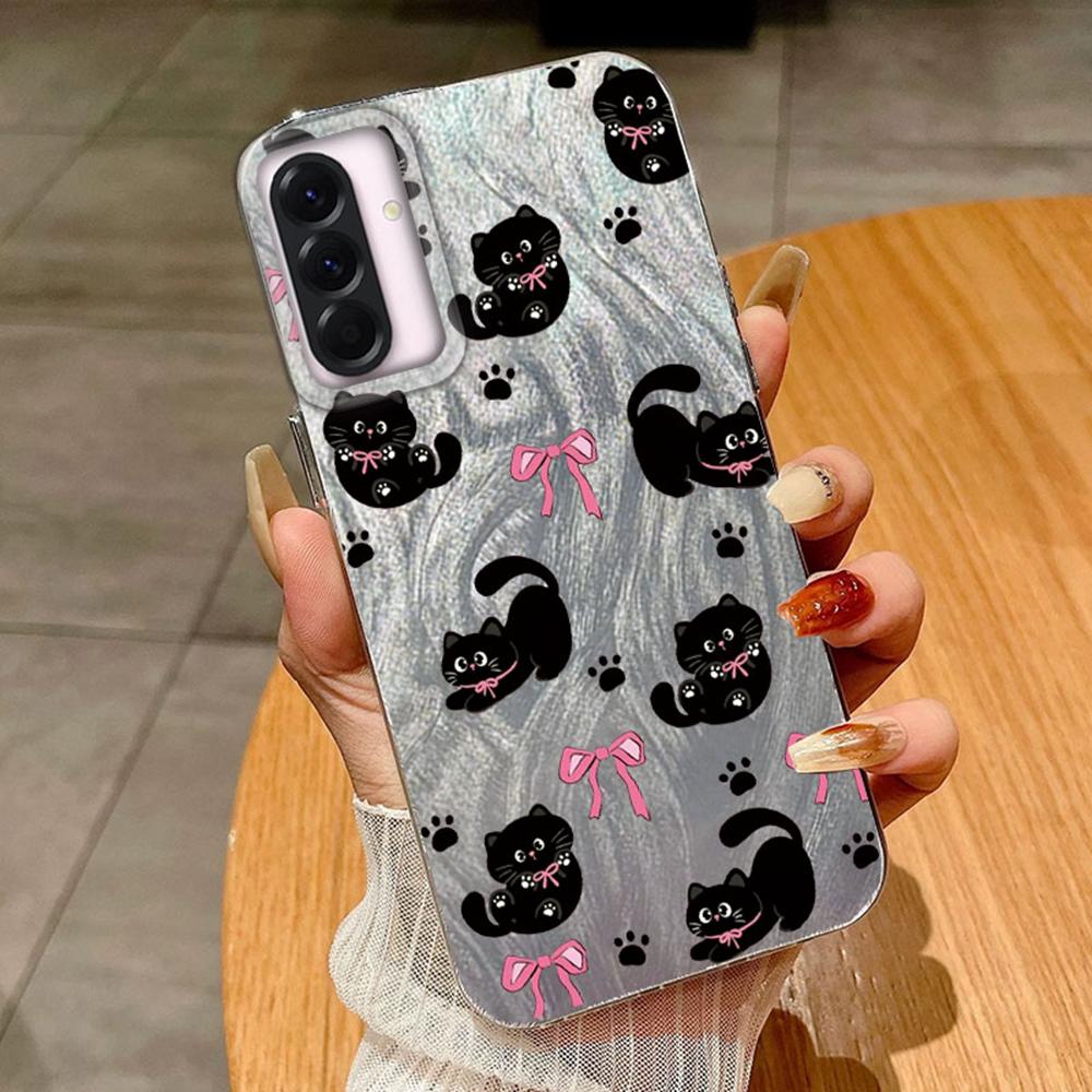 

Красочный чехол с леопардовым принтом и бабочкой для Samsung A56 A16 A36 A26 A15 A25 A35 A55 S24 S25 Plus Чехол Крышка Чехол для телефона Funda Бампер Samsung S25 Ultra белый