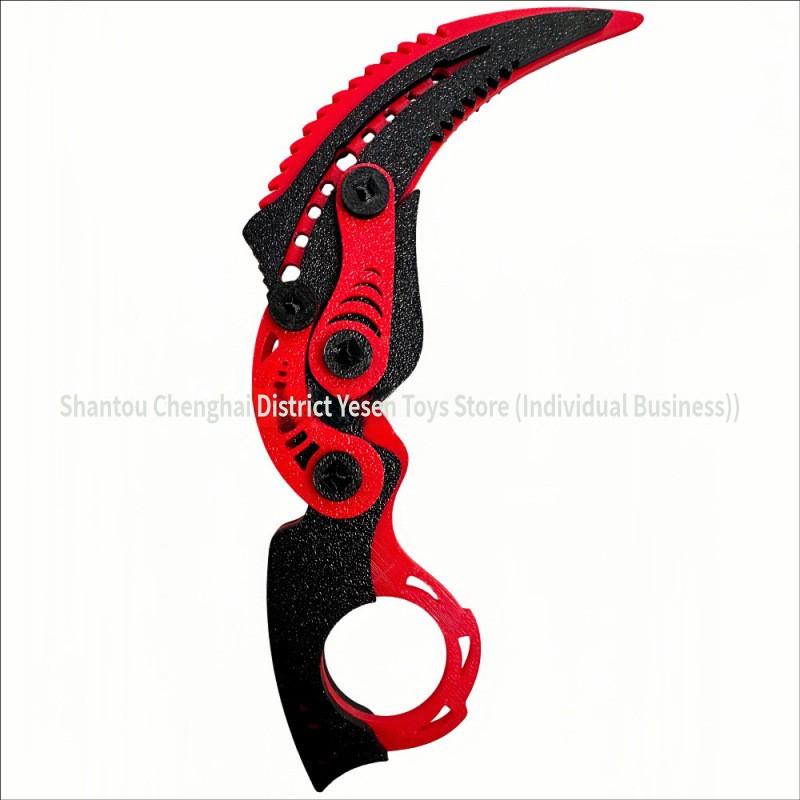 3D Printing Folding Dragon Claw Knife Children'S Decompression Toy Finger Gyro Antistress Gift For Kids Adults Stress Relief Toy