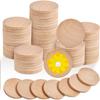 20pcs 1cm-5cm Wood Slices for Crafts Wood Rounds Wood Circles for Centerpiece Table Decorations,Christmas Ornaments,DIY Gifts