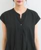 Skipper Flare Sax [BIS] Women's Blouse, Wrinkle-Resistant/Washable, (48)