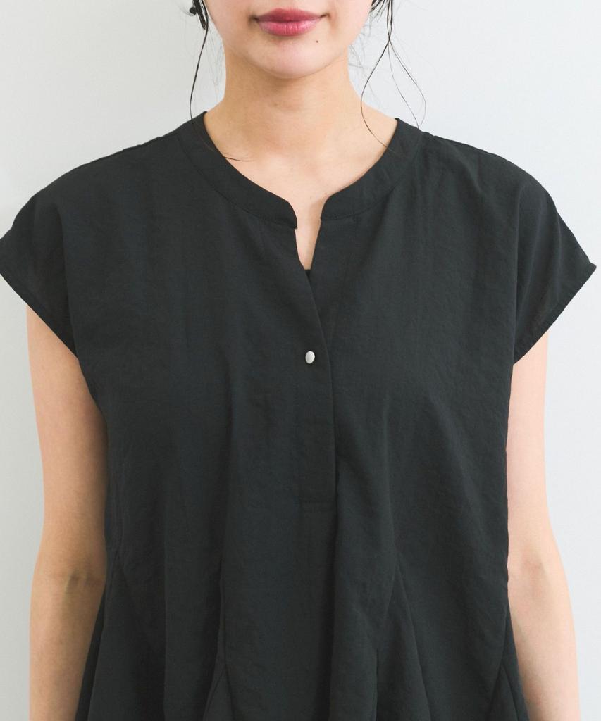 Skipper Flare Sax [BIS] Women's Blouse, Wrinkle-Resistant/Washable, (48)