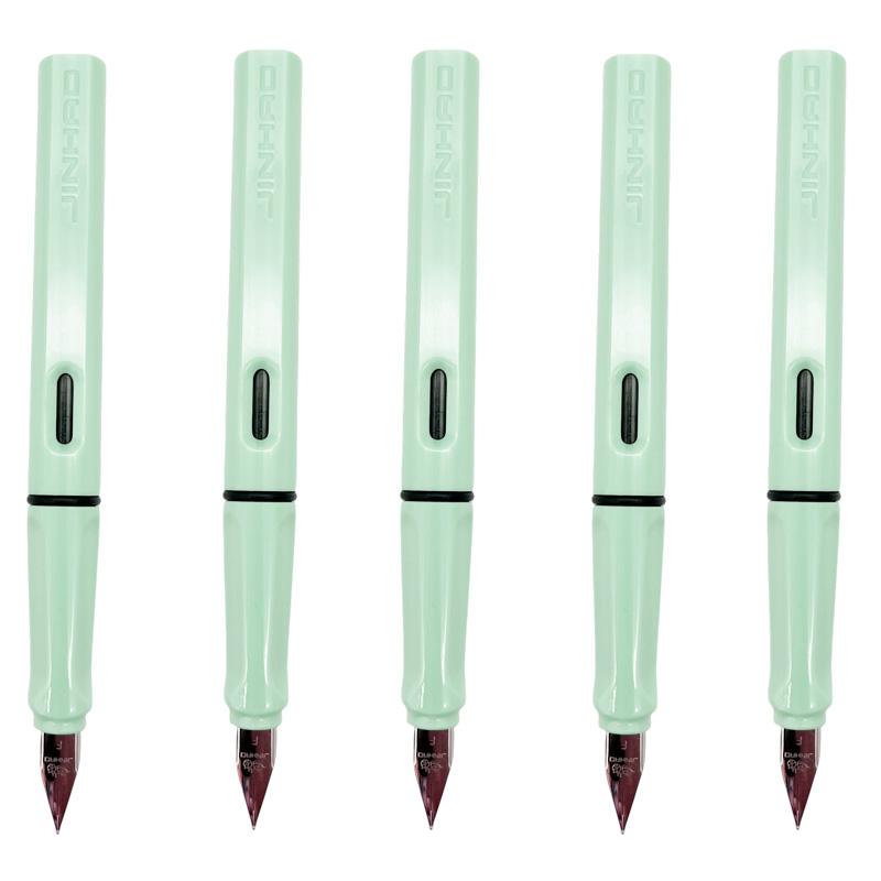 10/5 PCS JINHAO 619 Fountain Pen High Quality Colors Student F EF Nib Ink Pen Calligraphy Pen Stationery School Office Supplies