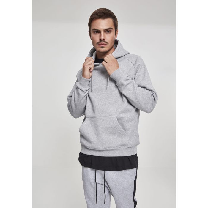 Sweatshirt À Capuche - URBAN CLASSICS - Urban Classic - Gris - Mixte - Manches Longues