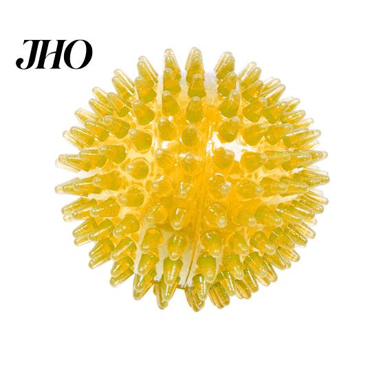 Soft Burrs Pet Toy Squeaky Dog Chewing Sound Ball Safe Teeth Cleaning Interactive Puppy Chew Balls Training Toys Supplies for Boredom Relief