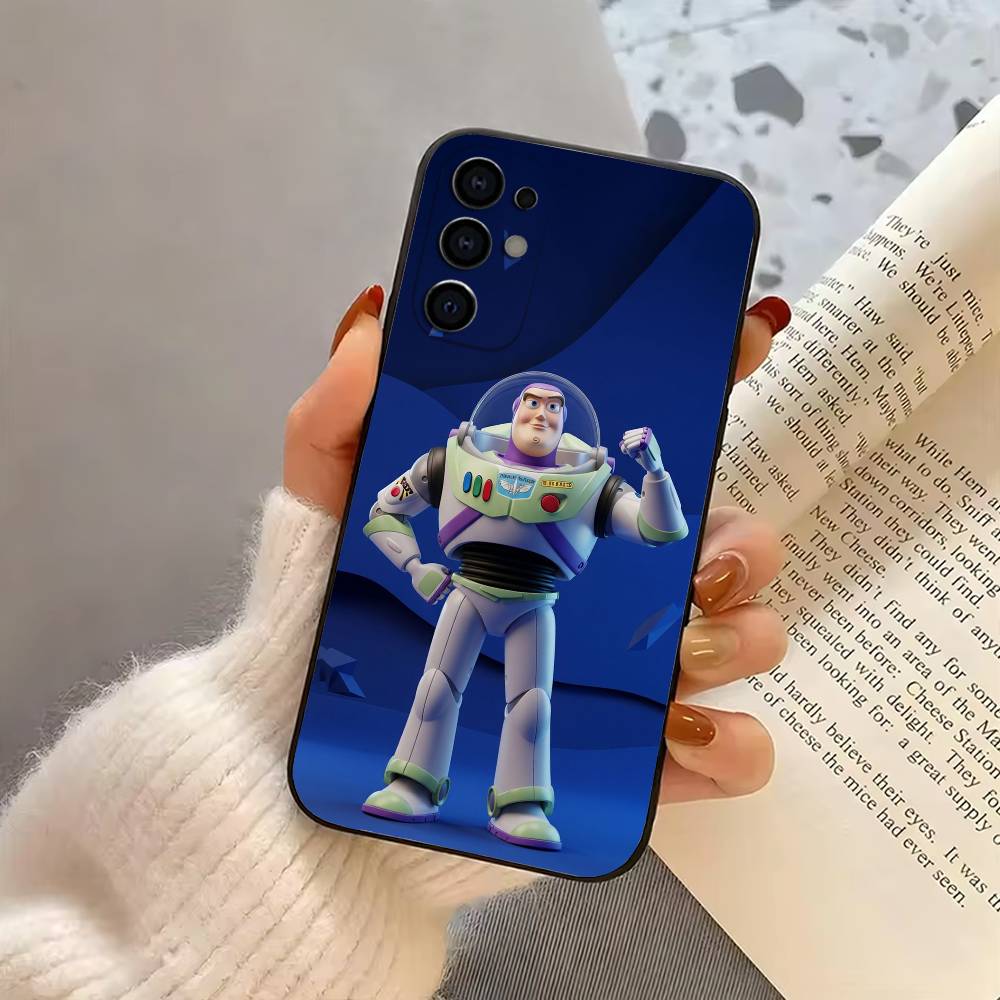 Space T-Toy S-Story-TS Phone Case Black Silicone Soft For Samsung S25,S24,S21,S22,S23,S30,Ultra,S20,Plus,Fe,Lite