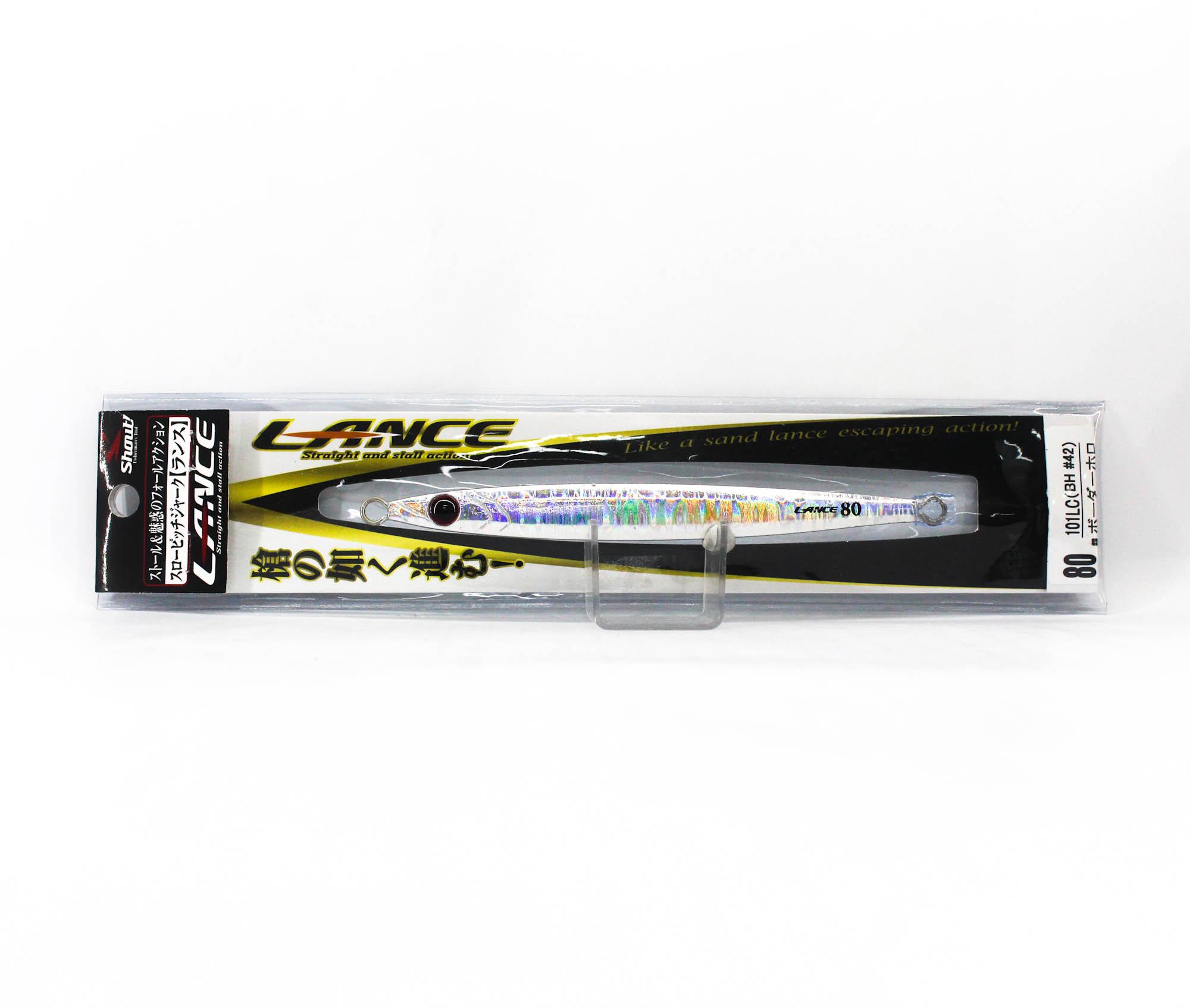 Shout 101-LC Metal Jig Lance Slow Fall Long 80 грамм BH (6613)