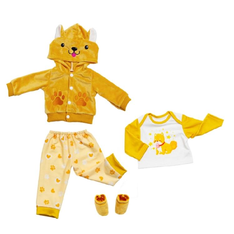 18Inch Doll Fashion Outfit with Quality Tailoring Doll Clothing Set Encourages Creative Costume Styling for Toddler Fun