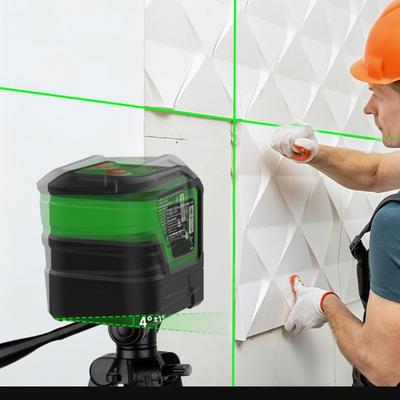 Auto Leveling Level High Accuracy Red Green Double Light For Construction Carpentry Indoors Outdoor Projects