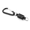 Magnetischer Landehalter Fliegenfischerkescher Release Net Holder Karabiner Köder Magneto(Schwarz)
