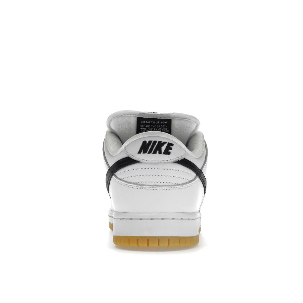 Nike Dunk Low SB White Gum Unisex Sneakers Black Gum-Light-Brown CD2563-101