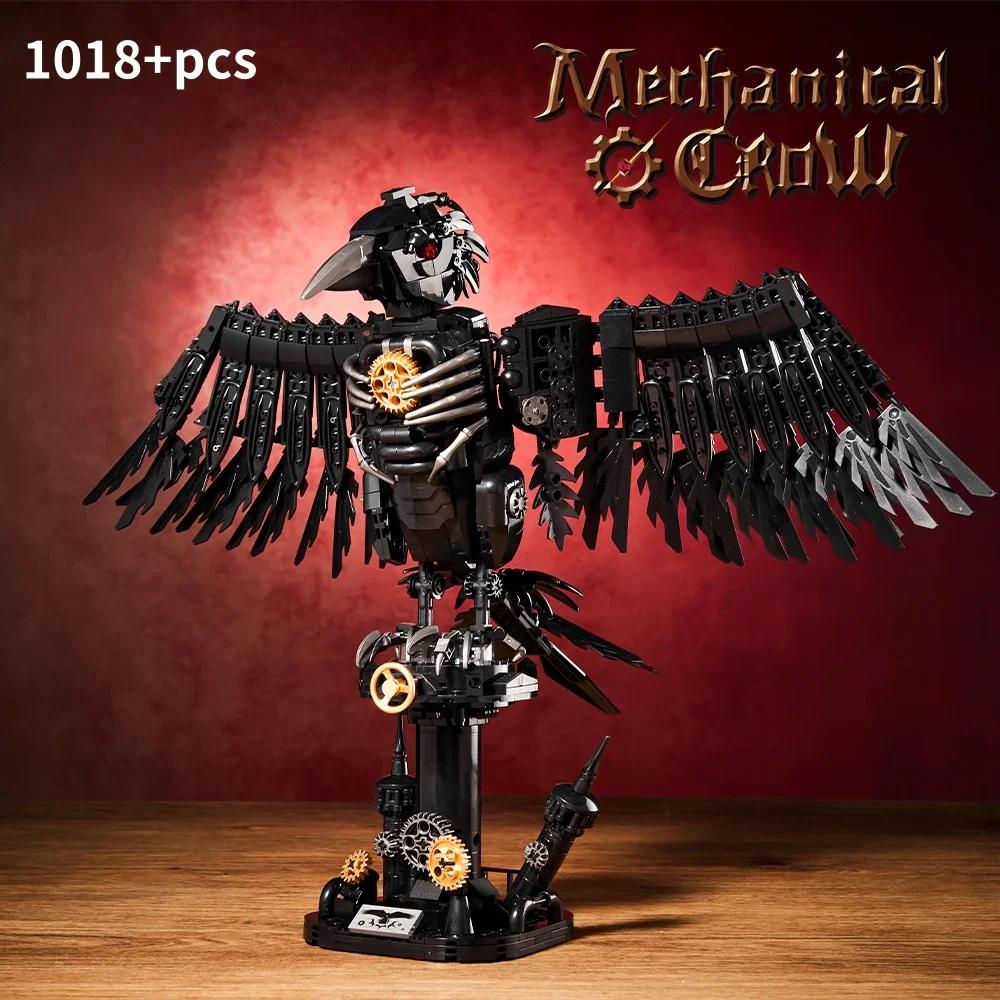 Superior-Grade Creative High-Standard Mechanical Crow First-Class Animal Interactive Premium-Quality Building-Set Top-Grade Building-Bricks