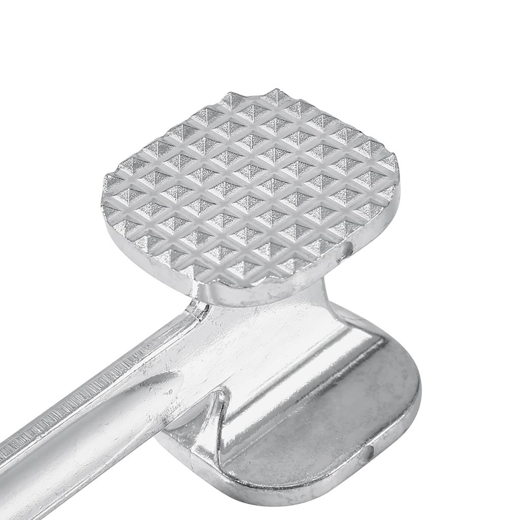 Aluminum Mt Tenderizer, Mt Hammer with Comfortable Handle, Hvy Duty Pounder For Tenderizing Stks and Fish, Adaptable, NaOnly Accepting Hand Wash