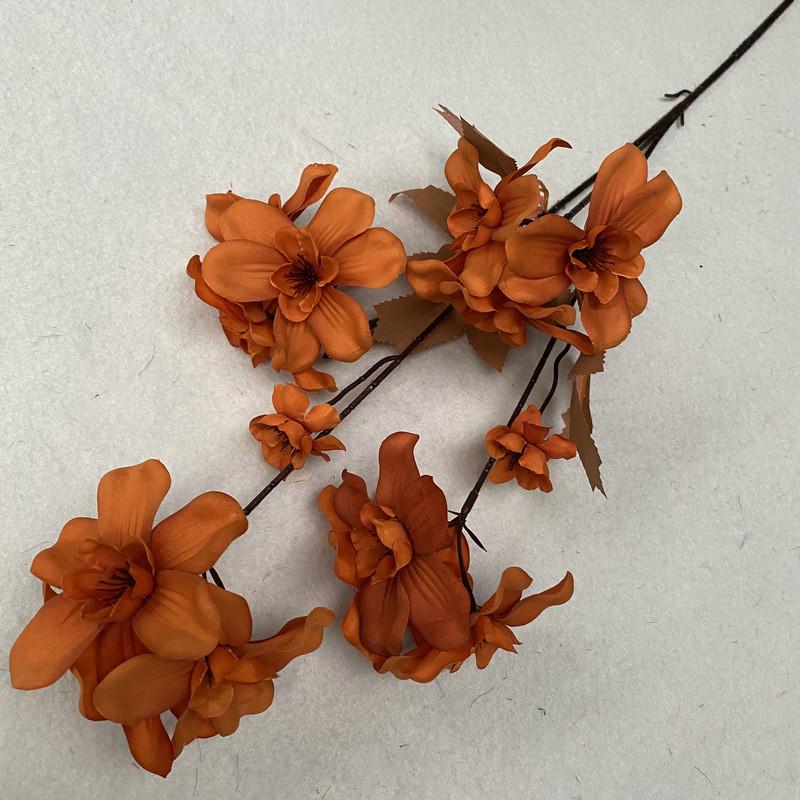 Realistic Wall Orchid Hanging Artificial Flowers For Home Gifts Decorations