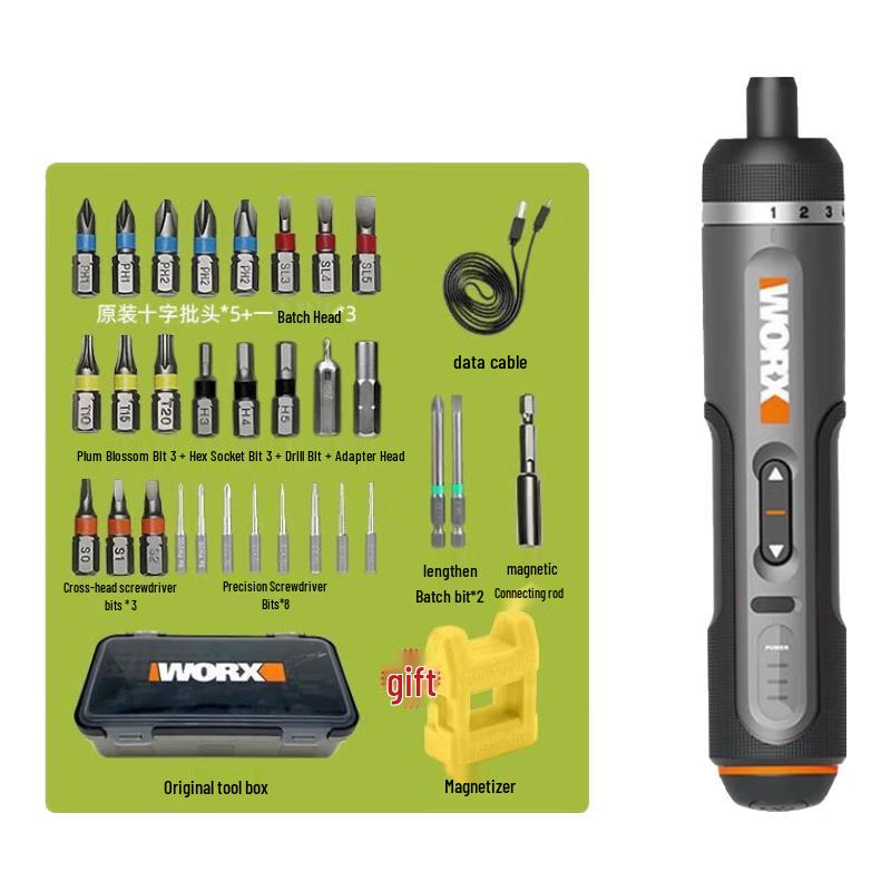 

Bei You WX242 Rechargeable Electric Screwdriver CN plug (adapter included)