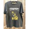 The Cramps Vintage Punk Rock Band Graphic T shirt Charcoal