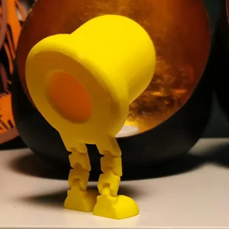 3D printed decoration with movable joints Christmas tree Christmas ball snowman bell ornaments for Bedroom Holiday Decorations