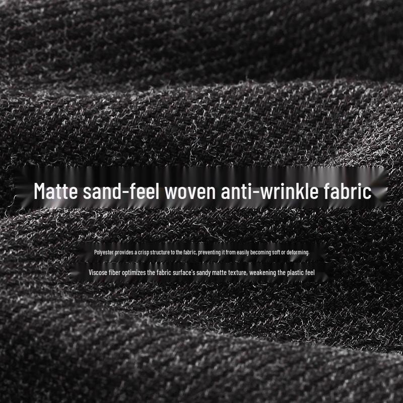 HAUT TON Vintage Matte Wool-Feel Oversized Lapel Jacket