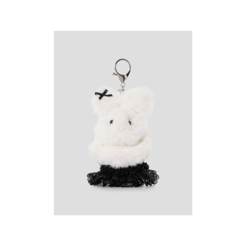 8SECONDS Rabbit Lace Keychain Ivory (195X8ZWY70)