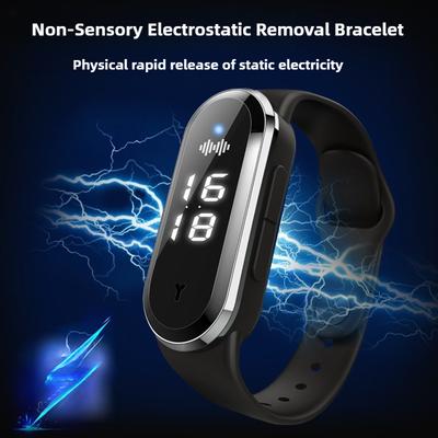 Winter Antistatische Siliconen Armbanden Polsband Antistatische Armband Winter Lichaamsstatische Eliminator Horloge