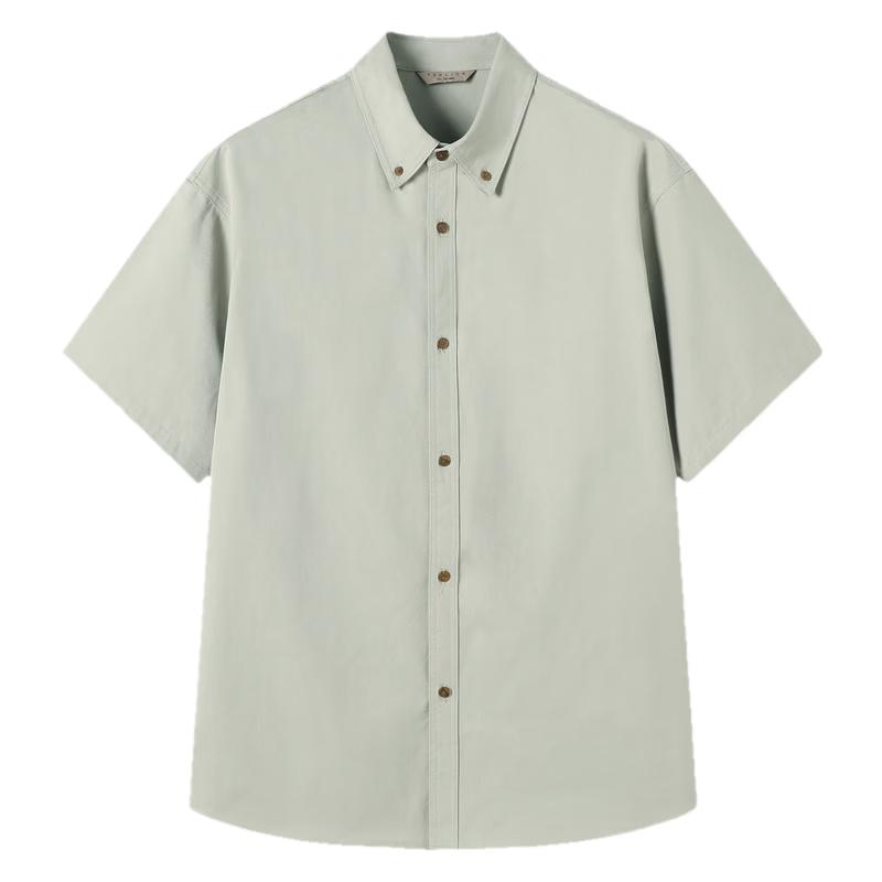 TonLion Men's 2026 Summer Loose Fit Short Sleeve Casual Shirt