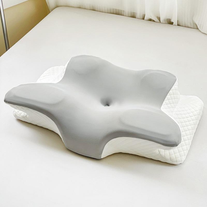 Memory Foam Pillows Butterfly Shaped Relaxing Cervical Slow Rebound Neck Pillow Pain Relief Sleeping Orthopedic Pillow Beding