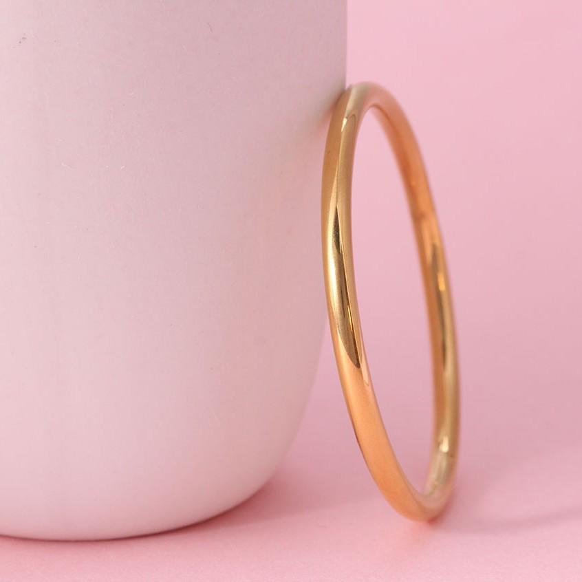 18K Gold Stainless Steel Women's Hollow Bracelet