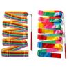 Colorful Artistic Gymnastics Ribbon with Rod Outdoor Sport Toy for Kids Dance & Performance Prop Ideal Gift for Children TMZ