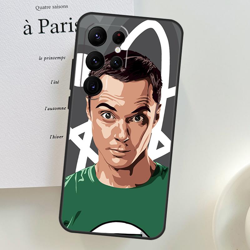 The Big Bang Theory Phone Case For Samsung Galaxy S24 Ultra S9 S10 S20 S22 S21 Plus S23 FE S25 Ultra Cover Shell