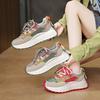 Large Size Ins Han Xin Dad Shoes Female Student Sports Running Shoes Casual Thick Soles Increase Height