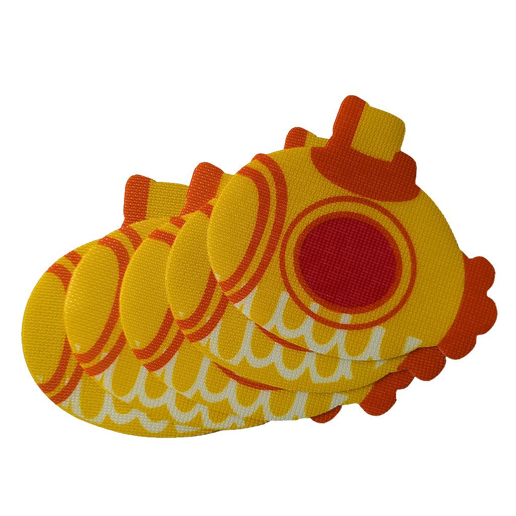 5pcs Bath Tub Non Slip Safety Treads Sticker Bathroom Applique Bathroom Non Slip Sticker Bathroom Mat