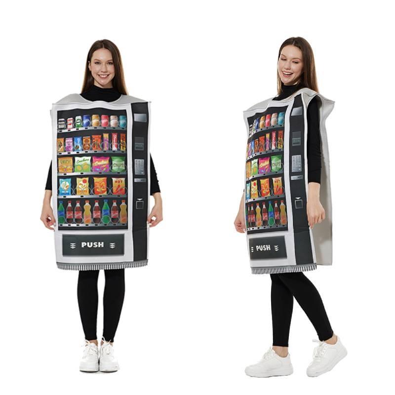 Performance Vending Machine Costume Party Role Playing For Halloween Dress Up