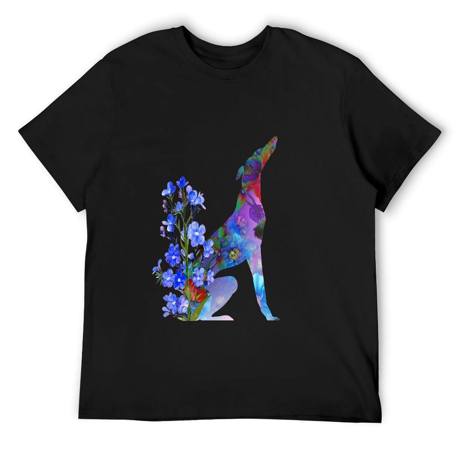 

Galgo de las Flores T-Shirt plus size tops custom shirt oversized t shirt cotton graphic tees t shirts for men 4XL