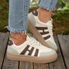 New Women Platform Sneakers Casual Anti-slip Designer Shoes Women Comfortable Lace Up Outdoor Sneakers  De Mujer