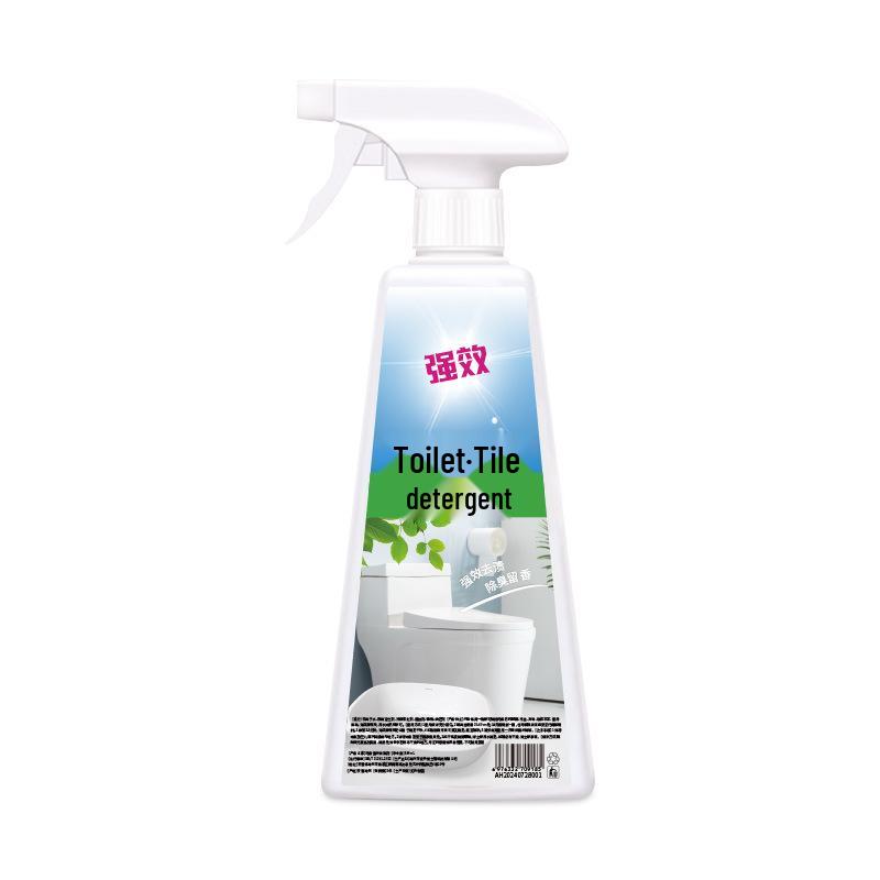 Powerful Toilet Tile Cleaner: Removes Yellowing, Scale, and Stubborn Stains Without Damaging Glaze