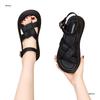 Sports Sandals Women's Summer 2025 New Roman Flat-bottomed Woven Soft-soled Lightweight Student Non-slip One-word Beach Shoes