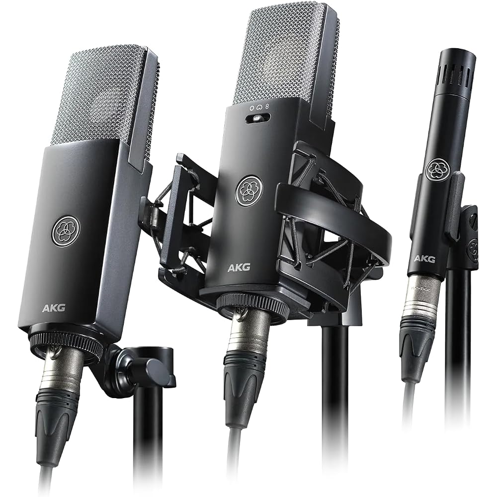 AKG (Arker Game) C104 Side Address Condenser Microphone [For Vocal Recording/Musical Instrument R...