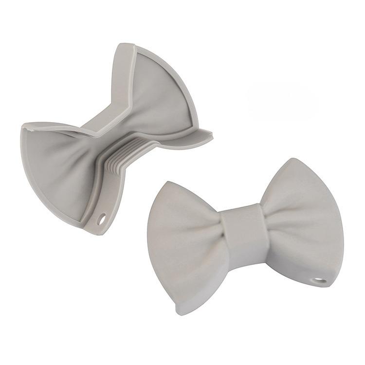 Creative Cartoon Bow Insulation Clip Anti-scalding and High-temperature Resistant Handle Silicone Pot Ear Cover