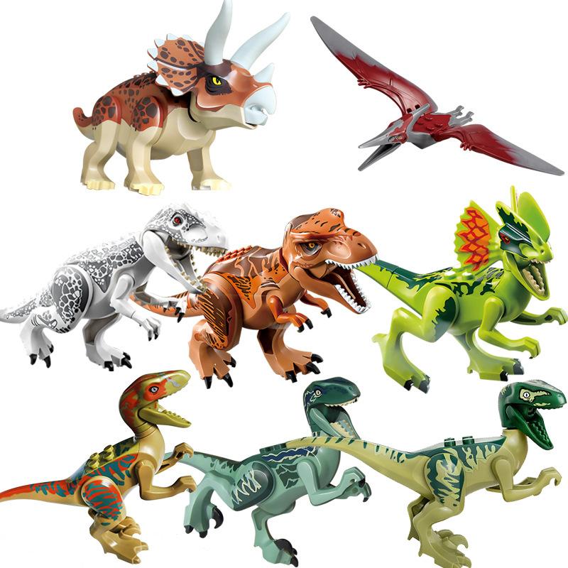 Jurassic Series Dinosaur World Park Mini Dinosaur Theme Block Model Toys And Mobile Parts Birthday And Christmas Party Supplies