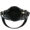 Fashion Women's Sequin Decorated Hobo Bag Black/Silver for Parties Daily Outings Stylish Compact Trendy Evening Bag