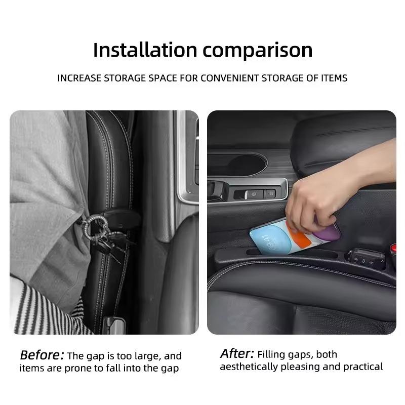 Car Seat Gap Filler Strips Seat Storage Supplies Leak-proof Filler Strips Interior Decorate Kit Accessories For Alfa Romeo