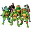6 Stück/Beutel Süße 12cm Schildkröten Action-Figuren Cartoon Ninja-Schildkröten Spielzeug Für Kinder Anime-Figur Puppe Geburtstagsgeschenke