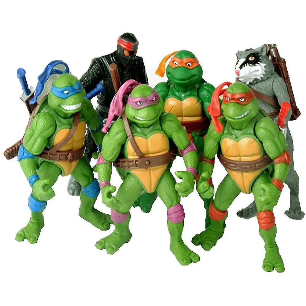 6 pezzi/sacchetto Adorabili Tartarughe da 12 cm Action Figure Cartone Animato Tartarughe Ninja Giocattoli Per Bambini Figura Anime Bambola Regali di Compleanno