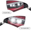 Bicycle Handlebar Mirror High Clarity 360-Degree Rotation Multi-angle Adjustment Anti-Glare Right/Left Mirror E-Bike Motorcycle Rearview Mirror