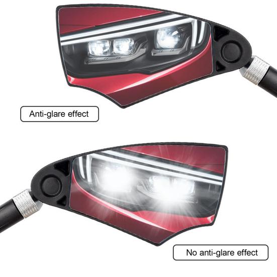 Bicycle Handlebar Mirror High Clarity 360-Degree Rotation Multi-angle Adjustment Anti-Glare Right/Left Mirror E-Bike Motorcycle Rearview Mirror