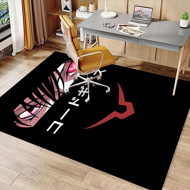 Anime Code Geass Printed Absorbent Washable Carpet,Non-Slip Bathroom Mats,Kitchen Rugs,Living Room Entrance,Camping Picnic Rugs