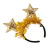 Children Adults Headbands Sequins Hairband Multifunctional Halloween Headgear Wedding Hair Accessory