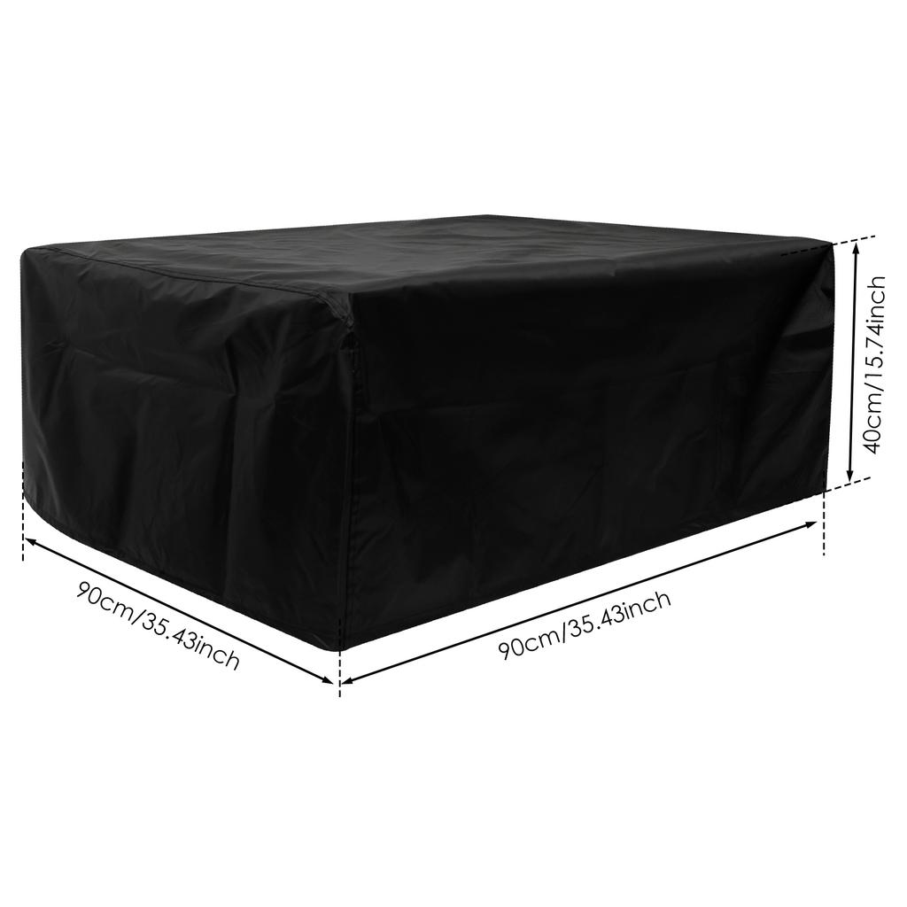 Outdoor Furniture Table Cover Dustproof Waterproof Anti-UV Oxford Garden Heavy Duty Patio Furniture Protection Chair Dust Cover